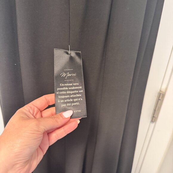 Melanie Lyne Black Formal Dress - Size 12 - Picture 6 of 9